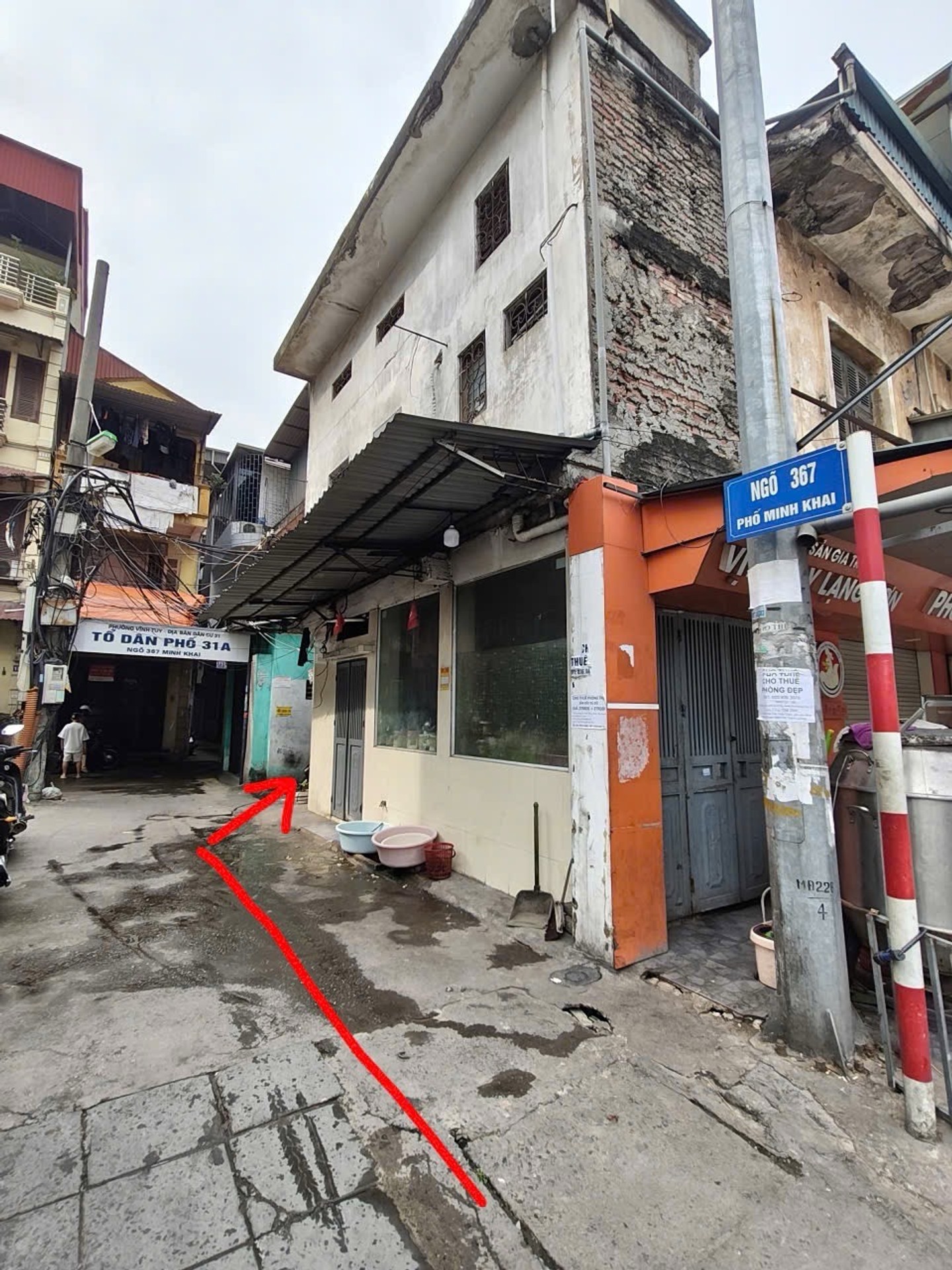 Bán nhà Minh Khai - diện tích 70m2 1 tầng - Ô TÔ ĐỖ CHÂN CẦU THANG - giá 4,5 tỷ