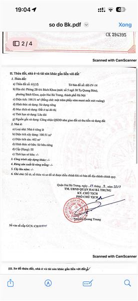 Bán nhà Trần Đại Nghĩa - diện tích 131m2 4 tầng - Ô tô tránh - giá 108 tỷ