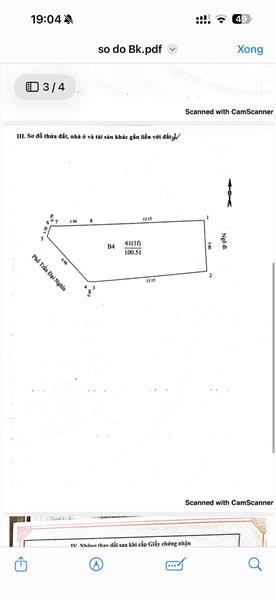 Bán nhà Trần Đại Nghĩa - diện tích 131m2 4 tầng - Ô tô tránh - giá 108 tỷ