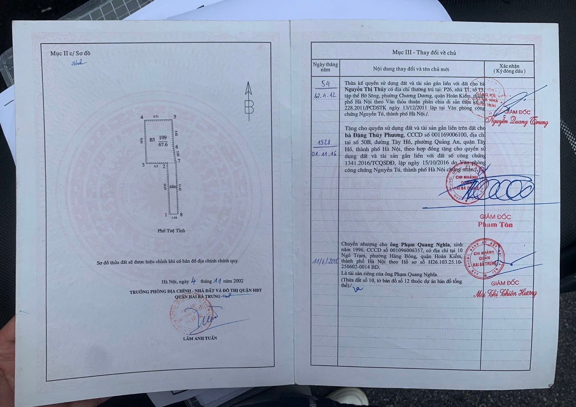 Bán nhà Tuệ Tĩnh - diện tích 70m2 3 tầng - MẶT PHỐ KINH DOANH - giá 29,5 tỷ