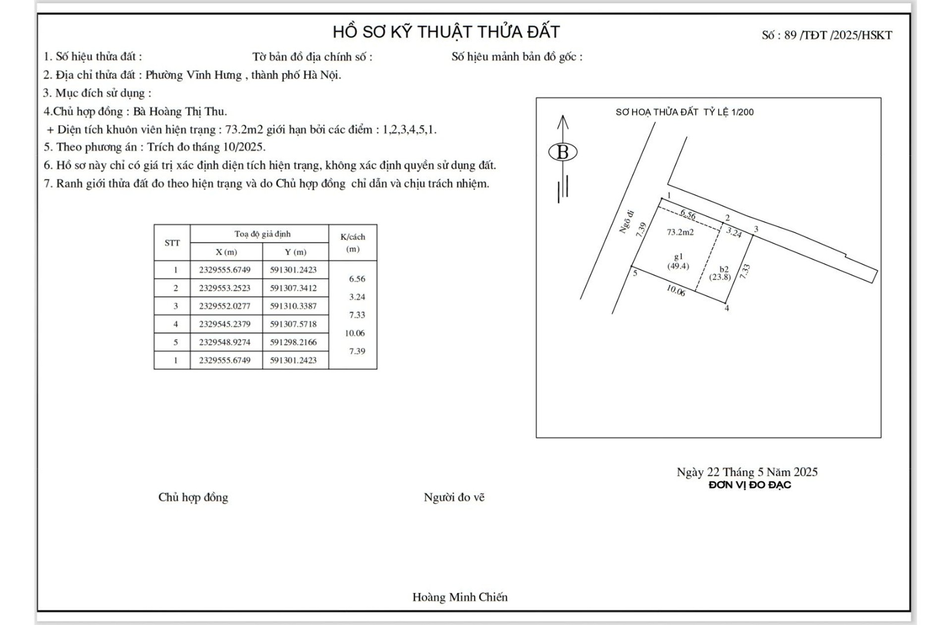 Bán nhà Lĩnh Nam - diện tích 23m2 2 tầng - Nhà 2 tầng nhỏ tiền - giá 1,36 tỷ