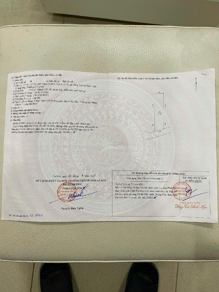 Bán nhà Nguyễn Đức Cảnh - diện tích 67m2 3 tầng - Mặt ngõ thông, kinh doanh - giá 11,8 tỷ