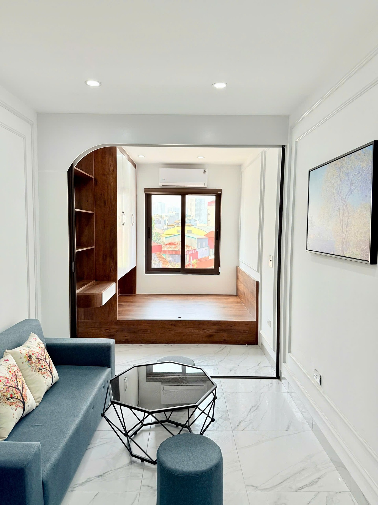 Bán nhà Khương Trung - diện tích 95m2 7 tầng - Ô TÔ TRÁNH - giá 35 tỷ