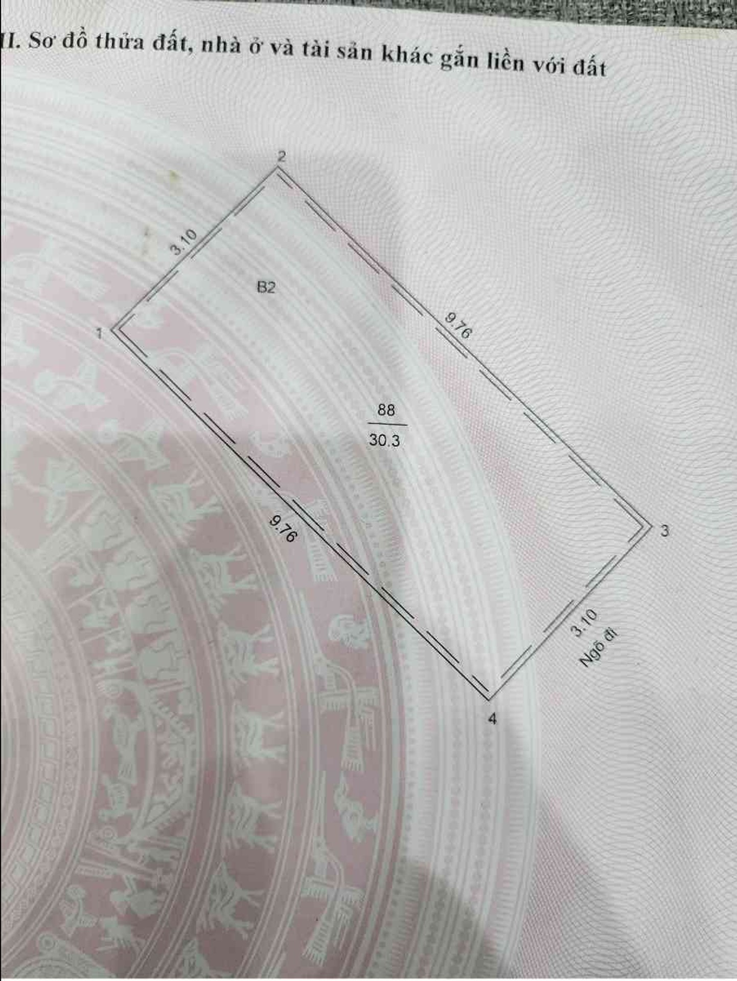 Bán nhà Khương Trung - diện tích 30m2 4 tầng - Ô tô cách 80m - giá 7,45 tỷ