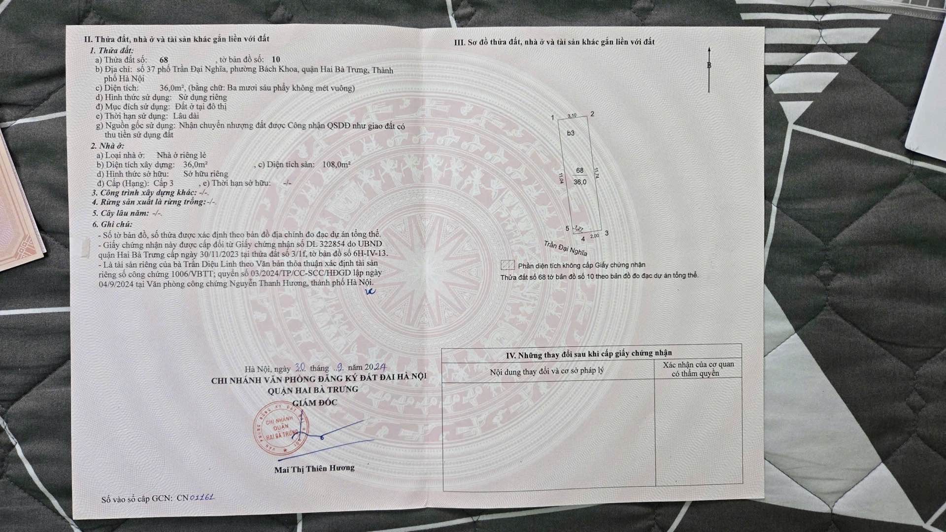 Bán nhà Trần Đại Nghĩa - diện tích 75m2 10 tầng - MẶT PHỐ KINH DOANH HIẾM - giá 79,5 tỷ