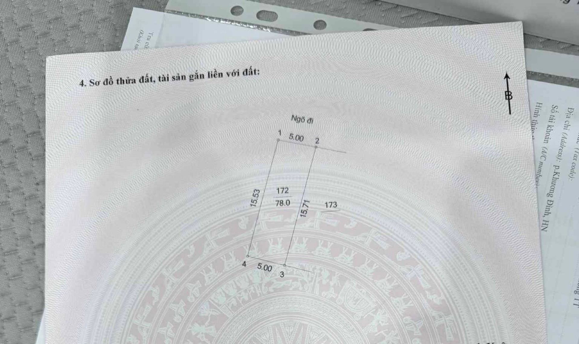 Bán nhà Khương Đình - diện tích 78m2 7 tầng - 2 mặt ngõ - giá 15,6 tỷ